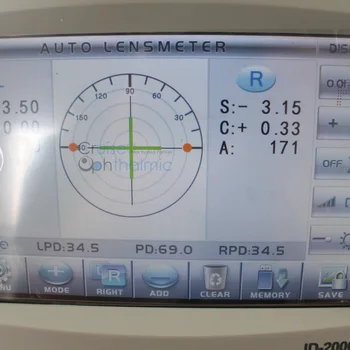 Auto Lensometer JD2000B Ekonomiky Verzia Č Tlačiareň | 7