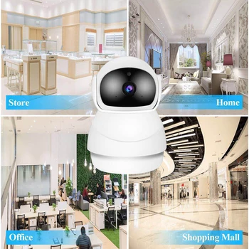 EVKVO 1080P HD IP Kamera WiFi Baby Monitor Mini Dohľadu CCTV Kamera IR Nočné Videnie obojsmerné Audio 2MP Home Security Kamera
