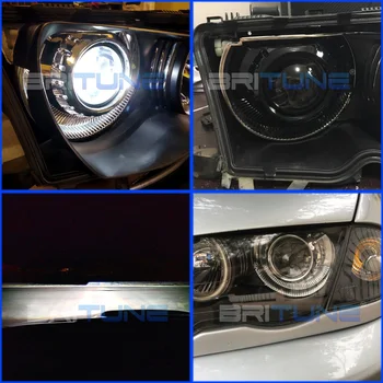 Britune Bi-xenónové Projektor Pre BMW E46 ZKW/AL Halogénové predné svetlo Objektív Ladenie Upgrade Full Metal 3.0 H1 HID H7 H4 Auto Príslušenstvo