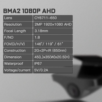 JADO 2019 G840 12-palcový Streaming Spätnom Zrkadle Auta Dvr Kamera Dashcam FHD Dual 1080P Objektív Jazdy Video Rekordér Dash Cam