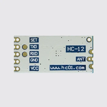 10pcs 433Mhz HC-12 SI4463 Bezdrôtový Sériového Portu Modulu 1000m Nahradiť Bluetooth NOVÉ