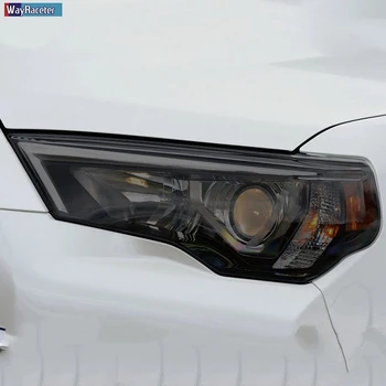 2 Ks Auto Svetlometu Ochranný Film Svetlomet Obnova Transparentné Čierna TPU Nálepka Pre Toyota 4Runner na roky-2020 Príslušenstvo