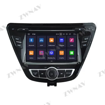 IPS Android 10 Obrazovke GPS Na Hyundai Elantra 2016 2017 2018 2019 Avante Auto Rádio Stereo Multimediálny Prehrávač Vedúci Jednotky
