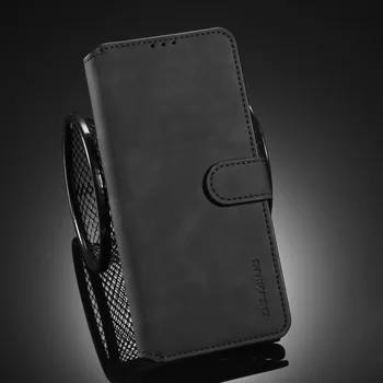 PU Kožené Mobile Phone Bag obal pre Samsung Galaxy A21S A51 A71 A81 A91 A10S A20S S10 S20 Stojan Kartu ochranný Kryt
