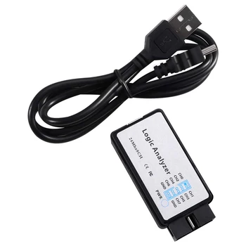 USB 24MHz 8CH 24MHz Logika Analyzer Prístroj Nastaviť USB Kábel Pre RAMENO pomocou fpga M100