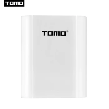 TOMO 18650 batérie, nabíjačky prípade 2 vstup T4 prenosné DIY displej powerbank 5V 2,1 A výstup max