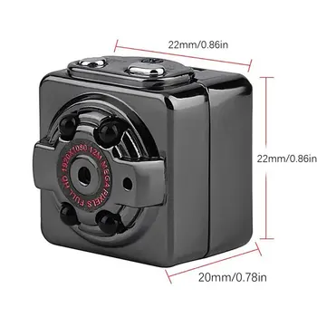 HD Kamera Mini Kamera 1080p SQ8 Micro Vonkajšie Kamery Šport Video Nočné Videnie Telo DVR DV Drobné Pohybové Čidlo Minicamera