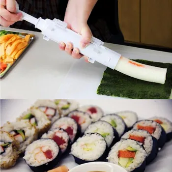 Priamy Predaj Sushi Maker Valček Ryže Formy Sushi Bazooka Zeleniny, Mäsa Koľajových Nástroj DIY Sushi Stroj na Výrobu Kuchyňa Sushi Nástroj