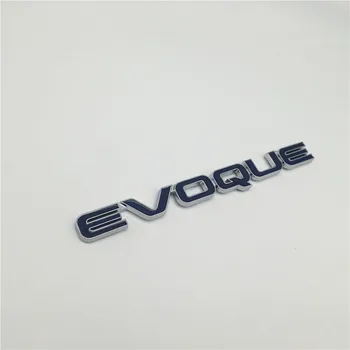 Na Pozemku Range Rover SD4 Si4 Evoque TD4 Znak zadných dverí Odznaky Kovové Logo Nálepky