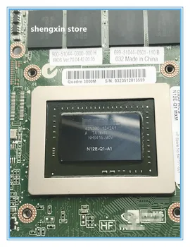 Quadro Q3000m 2GB N12E-Q1-A1 VGA Video Graphics Card Na NOTEBOOK DELL M6600 M6700 M15X HP 8760W 8770W 8740W