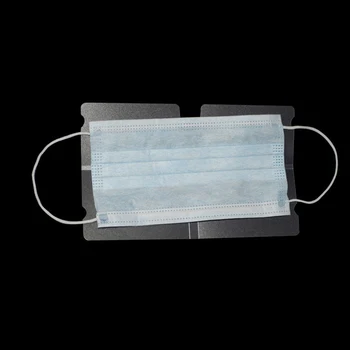 12Pcs Box Skladací Skladovanie Jednorazové pleťové Masky Klip Prachotesný Kontajner Prenosná Taška Prípade Organizátor plastové koše Eco-Friendly