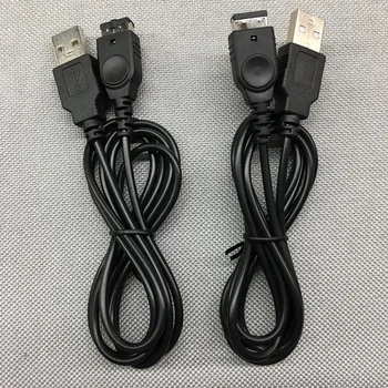 BUKIM 10 Ks Čierna 1,2 M 3.9 ft Nabíjania pomocou kábla USB Napájací Kábel, Nabíjací Pre Nintendo Pre Hru Vopred GBA SP
