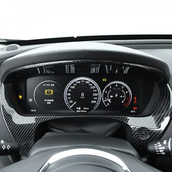 Auto Tabuli Nálepky Strede panelu Úprava Príslušenstvo Pre Jaguar F-TEMPO XE XF XEL XFL Dekorácie Interiéru Auta Styling