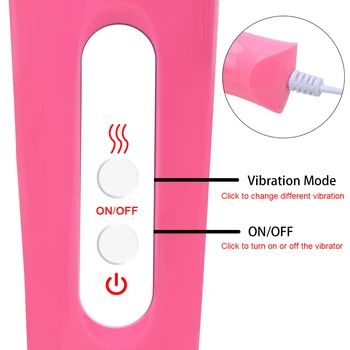 OLO 12 Rýchlosť Veľká Veľkosť Vibrátor AV Stick Dildo Silný Stimulátor Klitorisu a G-spot Masér Erotické Čarovná Palička Sexuálne Hračky pre Ženy
