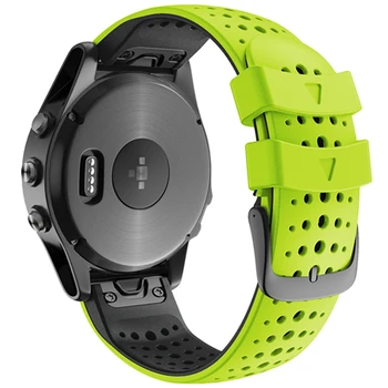 22 MM Silikónové Quickfit Watchband Popruh pre Garmin Fenix 6 6 Pro Sledovať Easyfit potítka Popruh Pre Fenix 5 5Plus 935 945 Hodinky