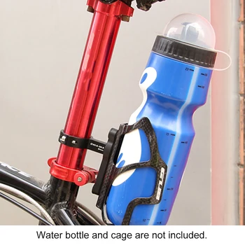 GUB Ultralight Bicyklov, Fľaša na Vodu Klietky Adaptér Nastaviteľné Otáčania Bicykli Vody Rack Sedlovka Riadidlá Držiak na Fľašu Mount Klip