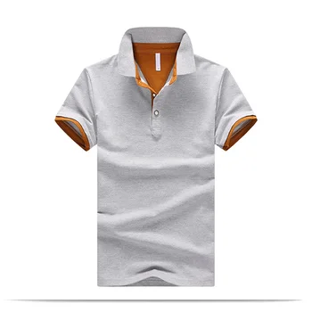 2021 Nové pánske oblečenie Nové Muži Polo Tričko Mužov obchod a Bežné Pevné muž Polo Tričko Krátky Rukáv priedušná Polo Tričko B0255