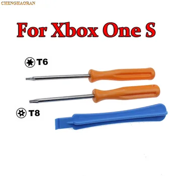 100sets Hra Nástroje Držiak Pre Microsoft Xbox Jeden Elite / S Slim Radič Bezpečnosti Torx T6 T8 Skrutkovač búrať Repair Tool
