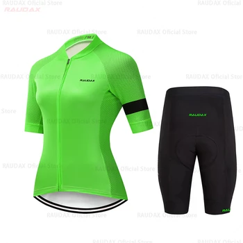 Dámske Cyklistické Dresy 2020 Pro Team Raudax Cyklistické Oblečenie Rýchle Sušenie Racing Sport Mtb Cyklistický Dres na Bicykel Jednotné Triatlone