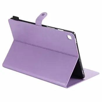 Razba flip kožené puzdro Samsung Galaxy Tab 10.1 2019 SM-T510 T515 stojan anti-jeseň Tablet kryt