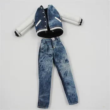 Blyth oblečenie džínsy nosiť džínsy jednotné je vhodný pre ľadovej bábika spájané blyth Azone telo licca 1/6 bábika