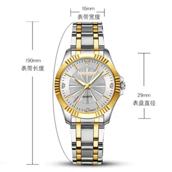 CHENXI dámske Náramkové hodinky 2019 TOP Luxusné Značky Dámy Quartz Hodinky Plné Nehrdzavejúcej Ocele Žena Hodiny, náramkové hodinky reloj mujer