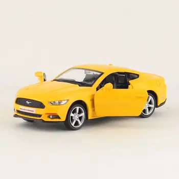 Simulácia 1:36 Mustang GT zliatiny modelu auta,die-cast, kovové dvere, vytiahnuť späť detské hračky model,chlapec narodeniny, darček,doprava zdarma