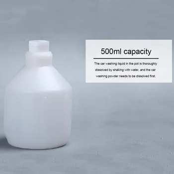 Umývačky vysokotlakové Mini Pena Spray 500 ml Pohodlné Umývanie Auta Sprej Snehu Pena G1/4 Rýchle Uvoľnenie Konektor PA Pena Hrniec