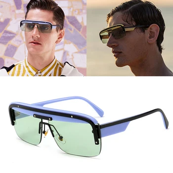JackJad 2019 Módne Moderné Štít Štýle Unisex slnečné Okuliare Cool Trend Ulici Snap Dizajn Značky Slnečné Okuliare Oculos De Sol SPR13US