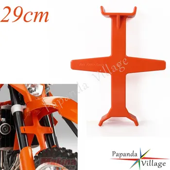 Papanda Motocykel Oranžová Plastová Vidlička Podporu Stráže Prepravu Chránič Enduro pre MX SX SXF Honda, Yamaha