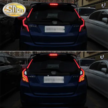 Zadné Hmlové Svietidlo + Brzdové Svetlo + Zadnej strane + Dynamické Zase Signál Auto LED zadné Svetlo zadné svetlo Na Honda JAZZ FIT GK5 - 2018