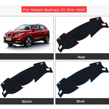 Auto stredovej Konzoly Panel Kryt Dash Mat Non-slip slnečník Pad Chránič Pre Nissan Qashqai J11 2021 2020 2019 2018 2017