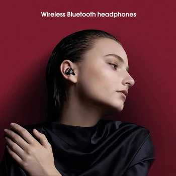 Kebidu Nepremokavé Športové Slúchadlá TWS Bluetooth 5.0 Handsfree Slúchadlá Stereo Slúchadlá Bezdrôtové Slúchadlá s Mikrofónom pre IOS a Android