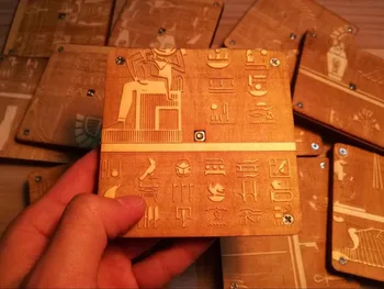 Takagism egypt uniknúť izba pohybujúce sa jazdec puzzle prop Magic Panel symbol znamenia rekvizity dokončiť puzzle otvoriť zámok uniknúť komora