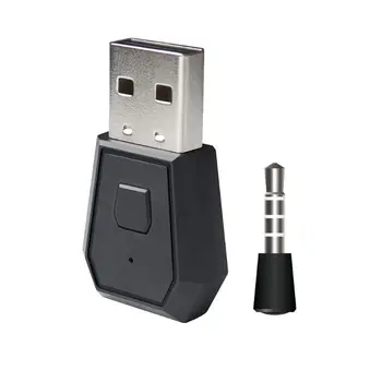 Vysoká kvalita 3,5 mm Bluetooth 4.0, USB Dongle Adaptér Bezdrôtovej siete pre PS4 Radič Náhlavnej Súpravy