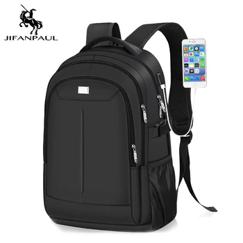 JIFANPAUL USB rozhranie módne bežné mužov a žien taška, campus cestovné vonkajšie nepremokavé športové mužov a žien taška