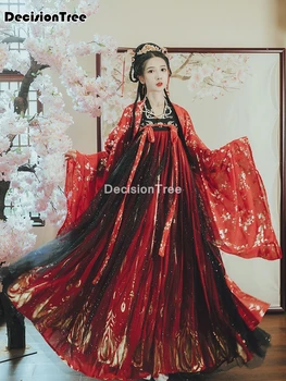 2021 tradičné hanfu tanečných kostýmov, ženy dynastie kostým čínsky kostým orientálne šaty dávnych princezná oblečenie pre ženy