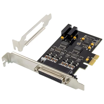 PCIE 2S RS485/RS422 Rozširujúca Karta Dual Port pre DB9 Sériový RS232 Karty Adaptéra PCI Express Chipset 17V354
