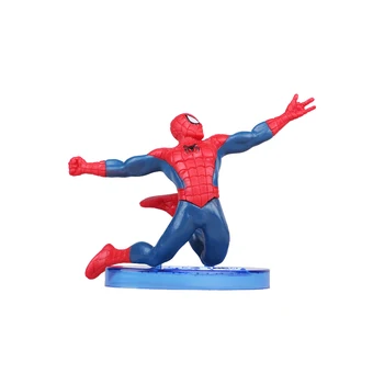 7pcs/set Spider Man, The Avengers Super Hrdina Obrázok Spiderman Krajiny Bábika z PVC, Akčné Figúrky Zberateľskú Model Hračky pre Deti, Darčeky
