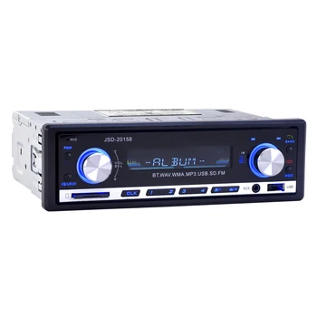 Autorádio, Bluetooth V2.0 Autoradio JSD8 Stereo Audio In-dash FM Prijímač, Aux Vstup, USB, MP3, WMA MMC