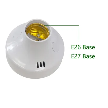 Bezdrôtové Diaľkové Ovládanie objímky E26 E27 Pätica 110V 220V Žiarovka LED Nočné Svetlo s časovač, diaľkové ovládanie pre uv led Sterilizujeme