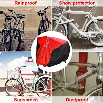190T Vode odolný Vonkajší Vnútorný Chránič Vozidla Dirt Bike Požičovňa Krytu 1 2 3 Prachu Sun UV protector D40