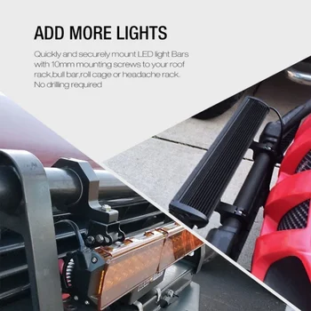 25-32mm Motocykel Lampa Držiak Automobilový Pracovných objímky Svetlomet Konzola pre Upevnenie tlmiace Univerzálne Držiaky svetla