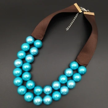 Dandie Módne imitácia perlový náhrdelník, romantické a elegantné, ženské ozdoby
