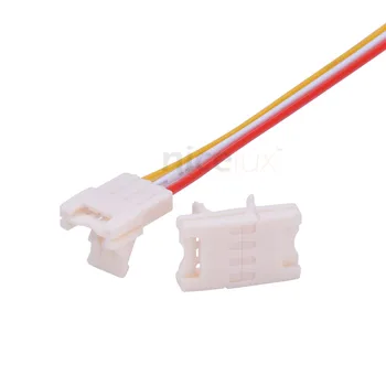 10pcs 3pin slim rýchly konektor s zárez pre IP20 10 mm 5050 dual farba pásky na AWG20 drôt spojenie Vodiča s 15 cm Drôtu