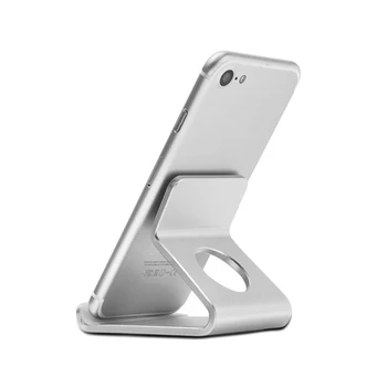 Mobilný Telefón Držiak na Stojan Stôl Hliníka Kovové Plochy Mount Dock pre iPhone 7 6 6 5s pre Samsung S8 S7 S6 Okraj pre 7