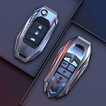 Kovové Auto Diaľkové Tlačidlo Tlačidlo Krytu Prípade, Honda Civic, CR-V, H-V Súlade Jade Crider Odyssey - 2018 Diaľkové Protector