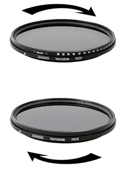 58mm Premennej Neutrálne ŽÚ2, aby ND400 Stlmovač ND Vario Graufilter Filter 58 mm Pre Canon 600D 550D 450D T4i T3 18-55mm Nikon