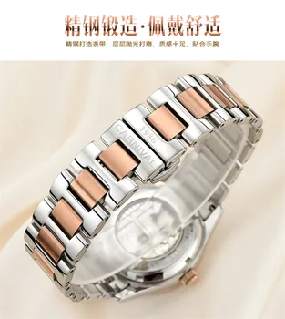 Dámske Hodinky Drahokamu Módne Ženy Náramkové Hodinky Luxusné Automatické Mechanické Dámske Hodinky Ženy Náramok Reloj Mujer Hodiny
