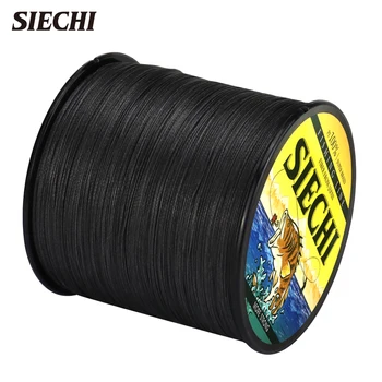 SIECHI 8 Oblasť 4 Strand Pletená vlasec 300m Multi Color Super Silné Japonsko Multifilných PE vrkoč line